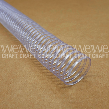 Espirales PVC 29 mm Transparente x 20 unidades