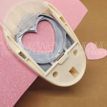 Perforadora Artística Goma Eva 1,5" 38 mm Forma Corazón