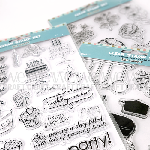 Sello Siliconado Cristal Plantilla 6x8" Party