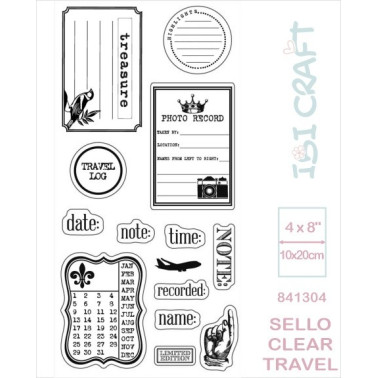 Sello siliconado cristal Plantilla 4x8" Navidad 2