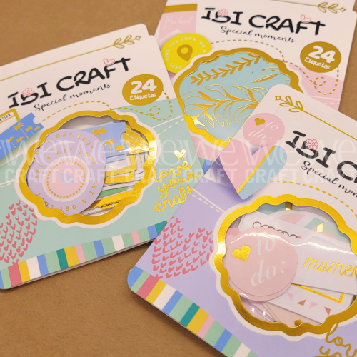 Etiquetas Autoadhesivas Foil Craft x24 Love