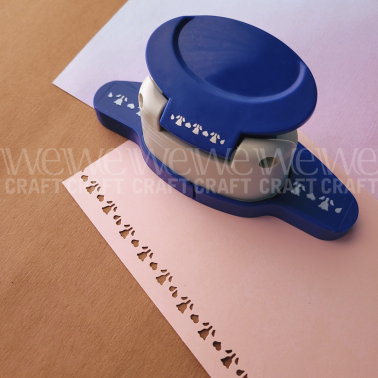 Perforadora Guardas Continuas 1 3/8" 40 mm Forma Tulipanes