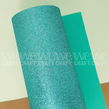 Goma Eva Glitter Celeste Pastel 2 40x60 cm x Unidad