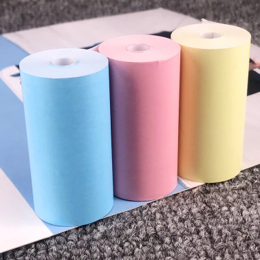 Rollo Papel Set Pastel x 3 colores para Impresora Portatil Ibi Craft